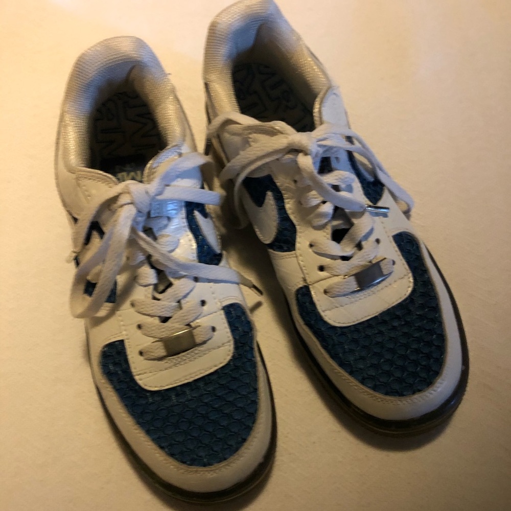 Nike Air Force 1 Custom Vintage.  EUC size 7